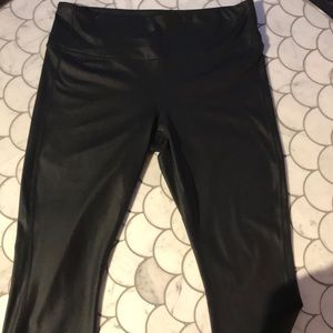 Athleta matte shiny workout tights / leggings